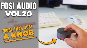 Fosi Audio Knob VOL20. Desk upgrade