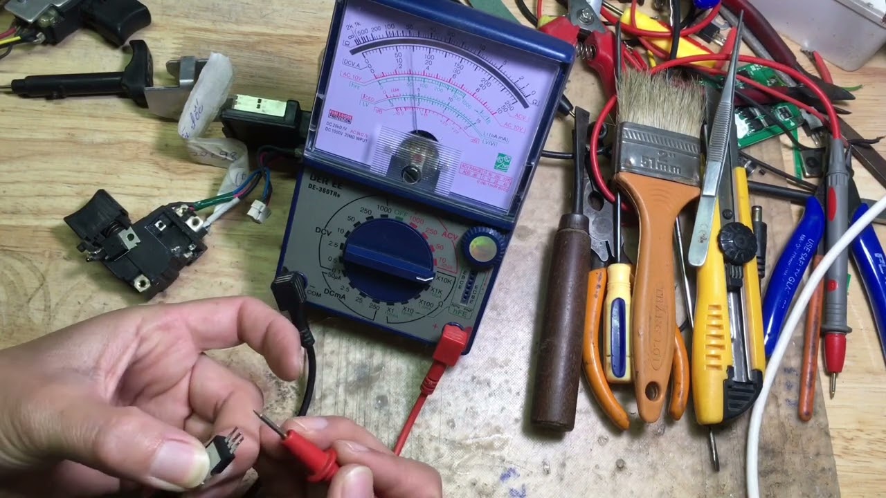 Sửa cò mất điều tốc - cò makita td130 14v- SUACOMAKITA.14v-18v