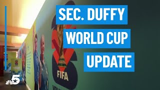 Sec. Duffy provides update on FIFA World Cup | NBCDFW