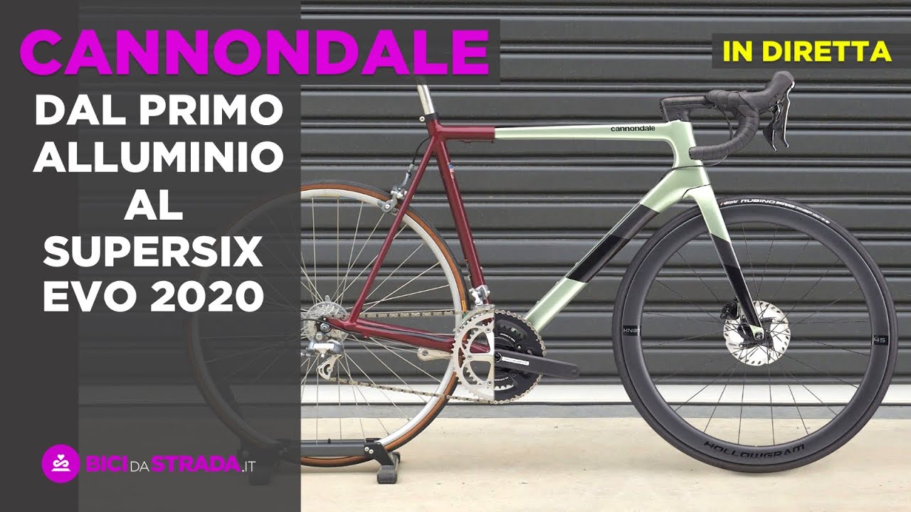 LIVE - Cannondale: 30 anni di evoluzione dal 1990 al 2020 - YouTube