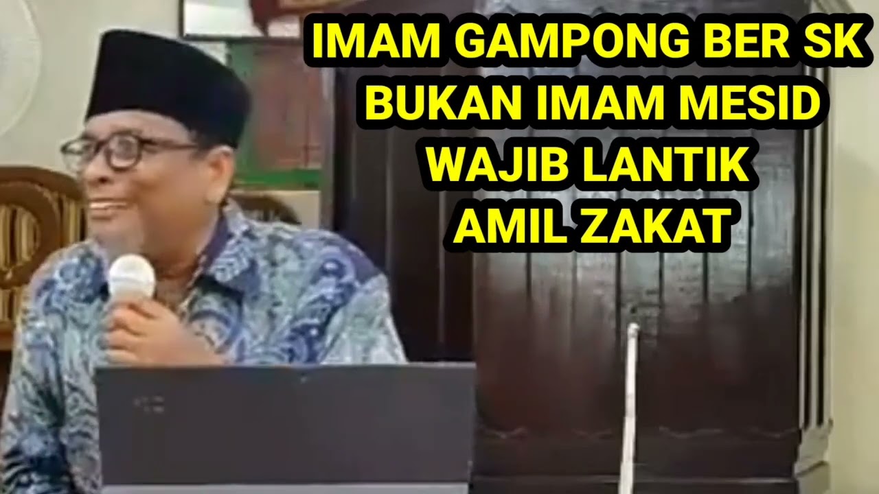 Zakat Ayah min cot trung dengo Hay imum gampong