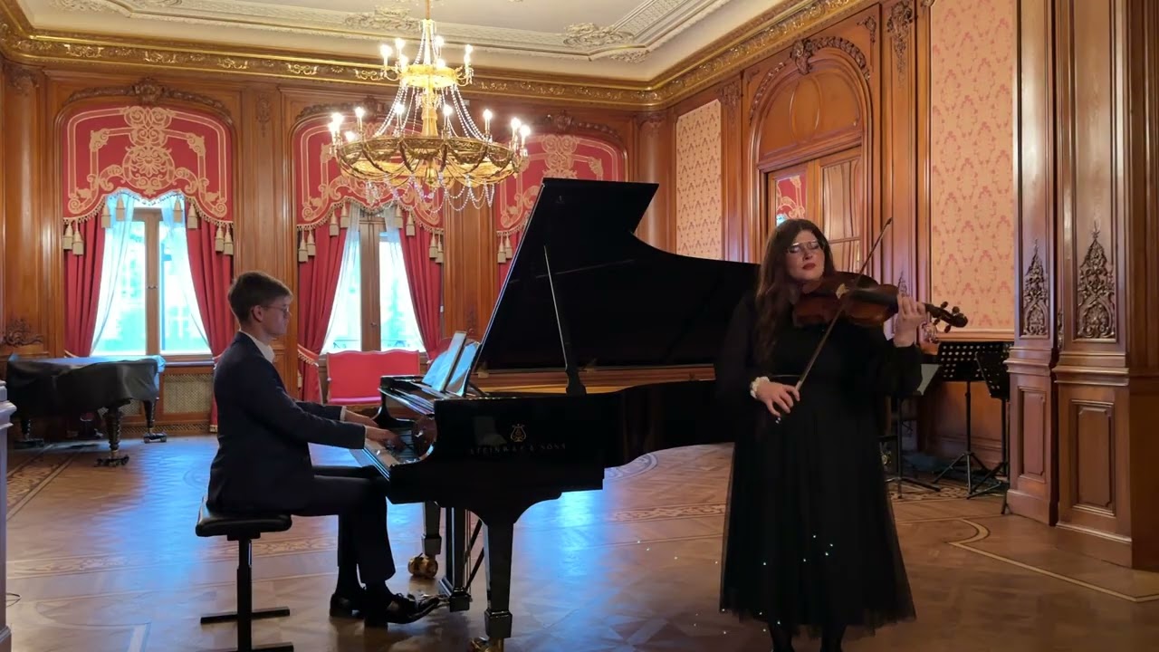 Kanon D-dur J. Pachelbel skrzypce i fortepian