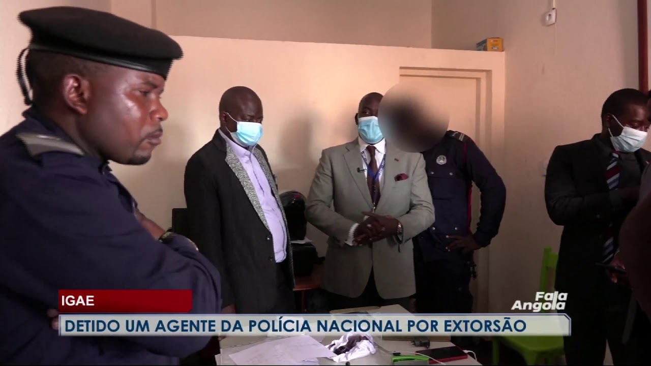 IGAE - Deteve um agente da Polícia Nacional por extorsão