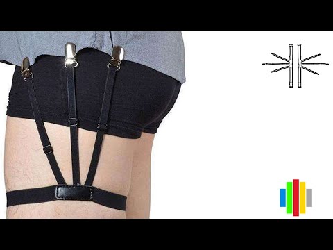 Video ???? Đai giữ áo sơ mi nam nữ JEK1002 - youtube