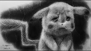 Drawing Pikachu In Real Life Pokémon Detective Pikachu 2019 Drawing