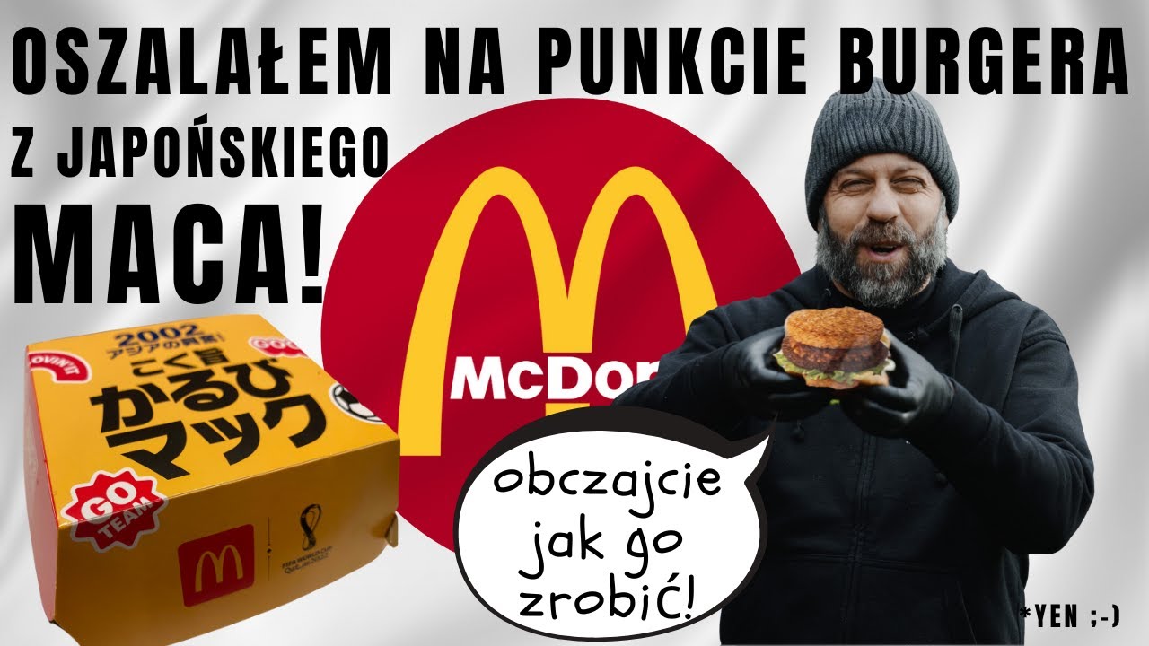 Najlepsze burgery w Japonii! Jak podrobić hit japońskiego McDonalda?