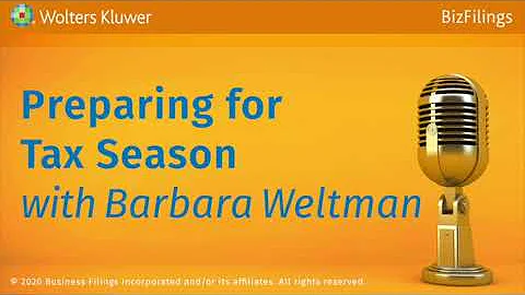 Preparing for Tax Season with Barbara Weltman