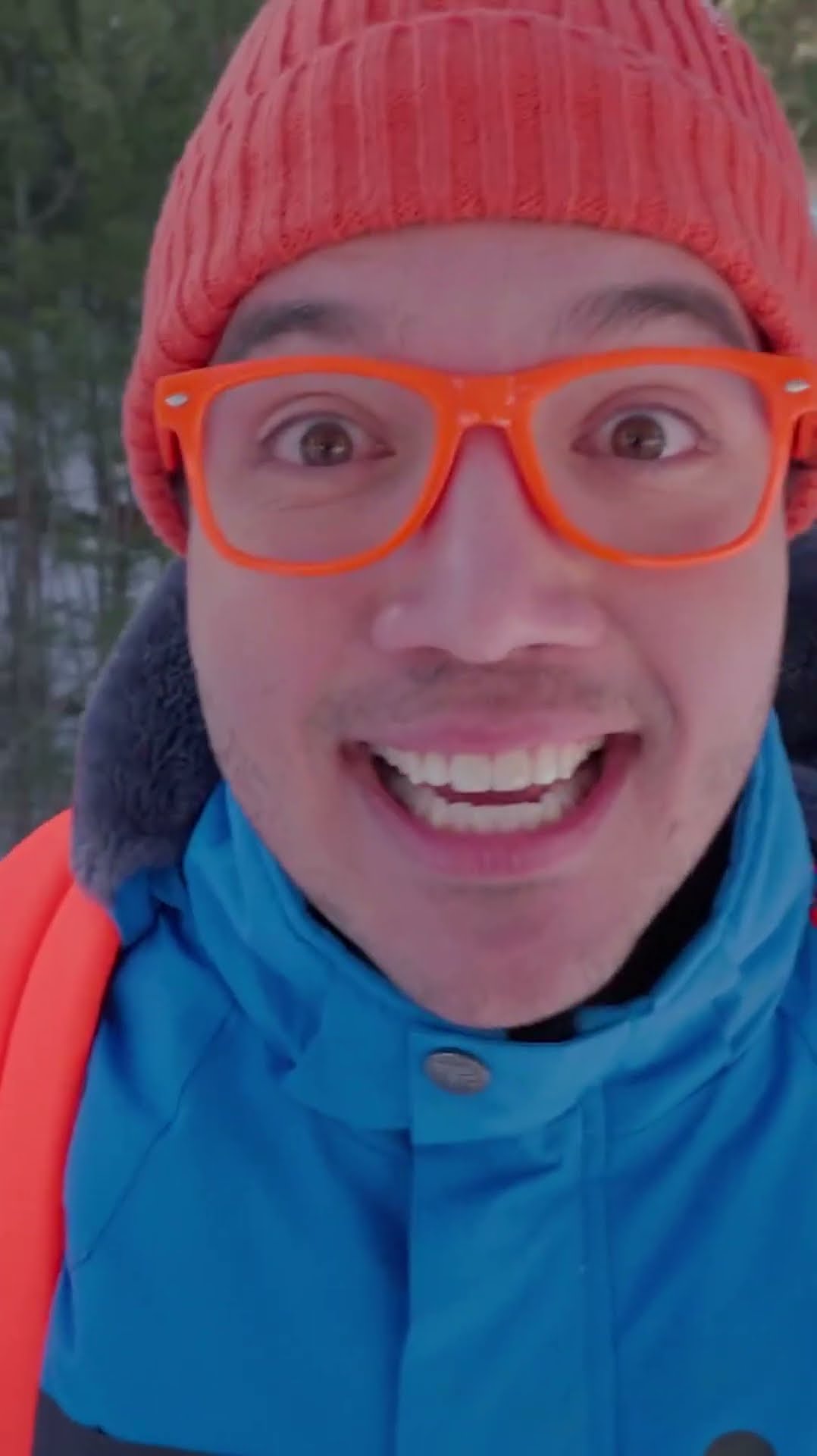 Let's Make A Snowman!☃️ | Blippi Shorts | #shorts #blippi #blippimusic