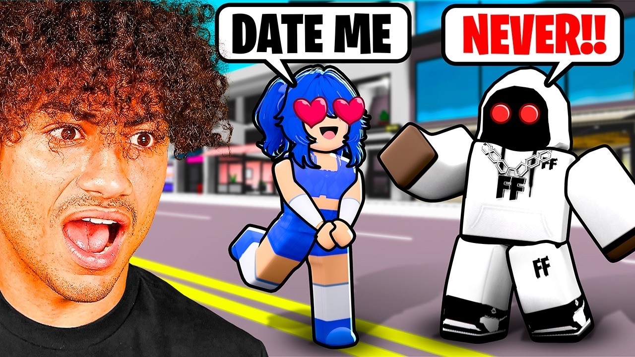Girl Tries To ONLINE DATE Me in Brookhaven RP...