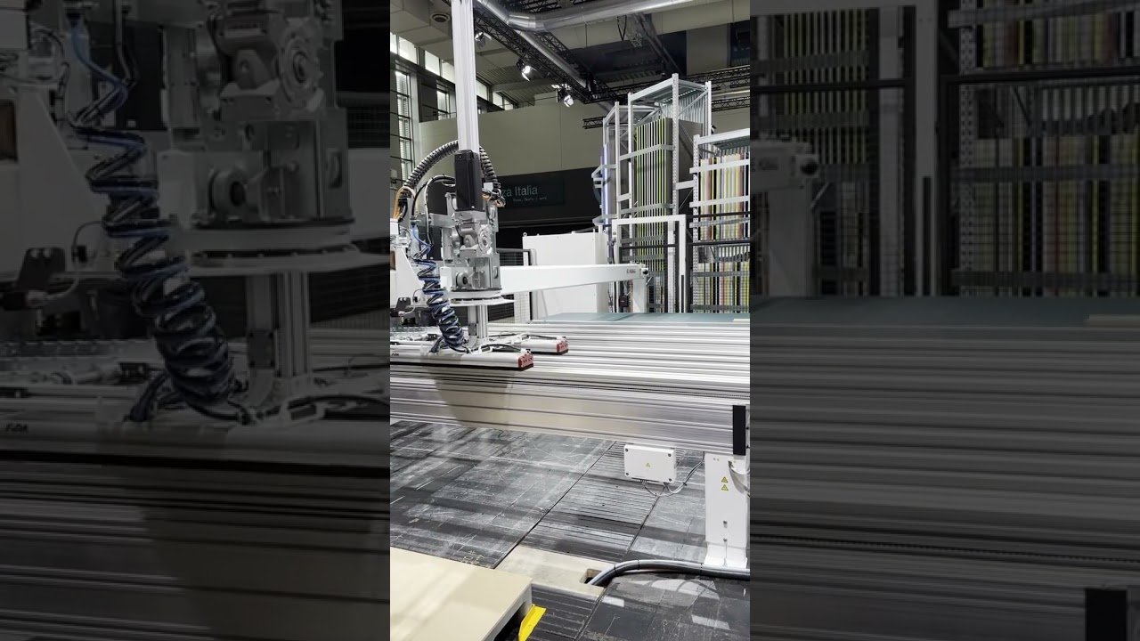 Automatic Loading and Unloading Robotic Arm for Industrial Material Handling