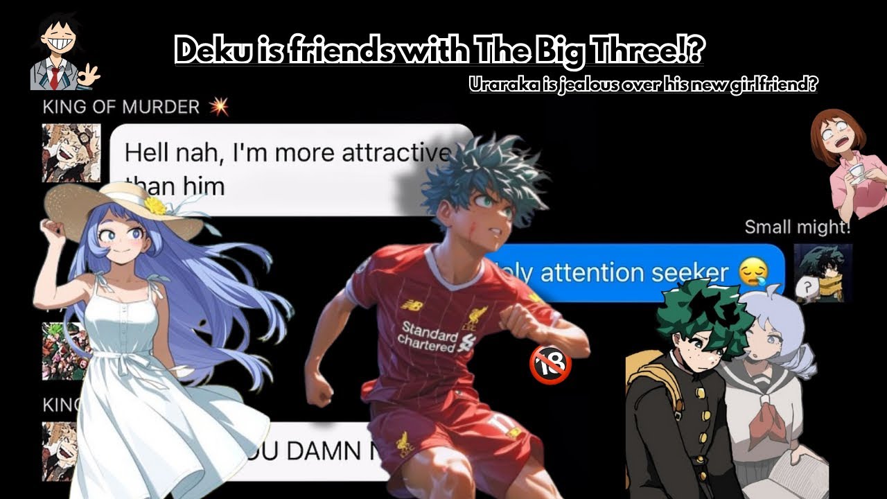 Mina exposes Deku as a pro soccer player!? | 21k SPECIAL 🎉 | Izunejire
