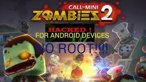 How to hack call of mini zombies 2 (android devices no root needed!)