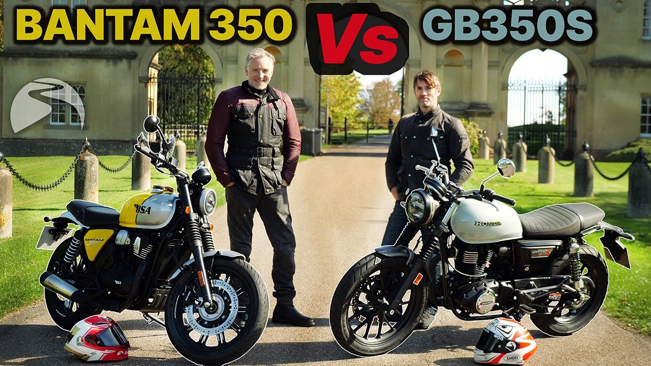 BSA Bantam 350 2025 года против Honda GB350S — кто победит?