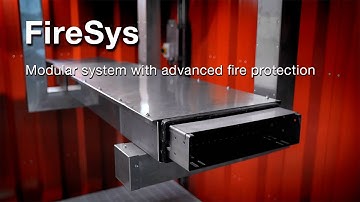 FireSys - passive fire protection system for critical cables