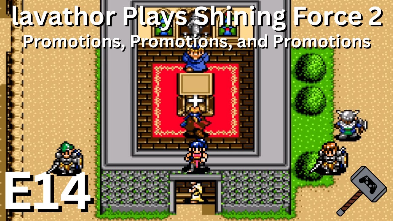 Shining Force 2 E14 PermaDeath Challenge Promotions, Promotions