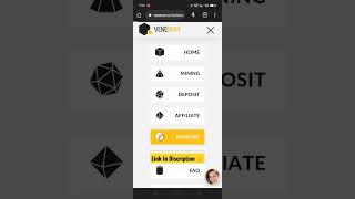 venenum new cloud mining website #cloudmining #bitcoinmining screenshot 2