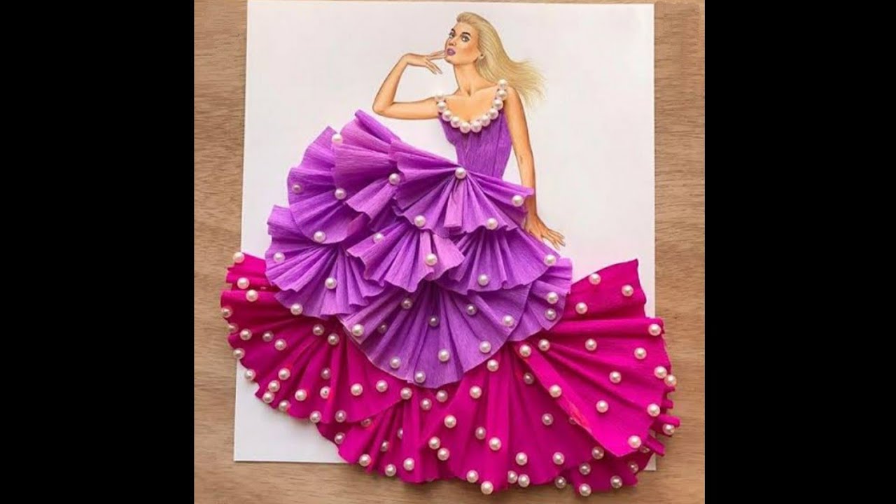 3d dress design Fashion Illustrations Playfully Combine Found Objects to Create Magnificent Evening Dresses