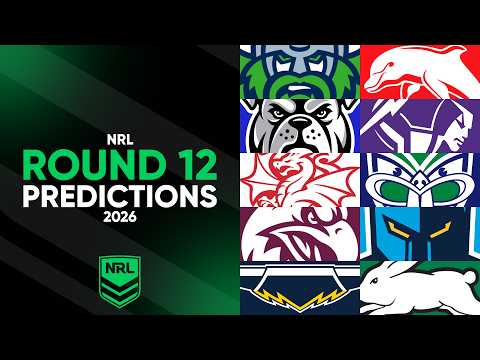 NRL Round 12 Predictions 2026 🏉