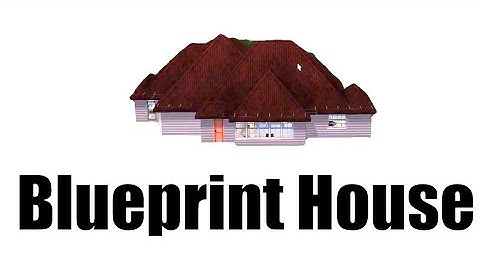 Blueprint house | Sims 3 | speedbuild