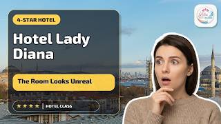 Hotel Lady Diana - The Room Looks Unreal | İstanbul, Turkey🛏️