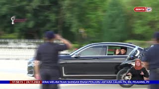 24 NOVEMBER 2022 - BERITA WILAYAH - DATUK SERI ANWAR PM KE-10 - ORANG RAMAI UCAP TAHNIAH