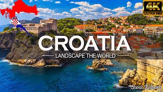 CROATIA • Relaxation Film 4K - Peaceful Relaxing Music - Nature 4k Video UltraHD
