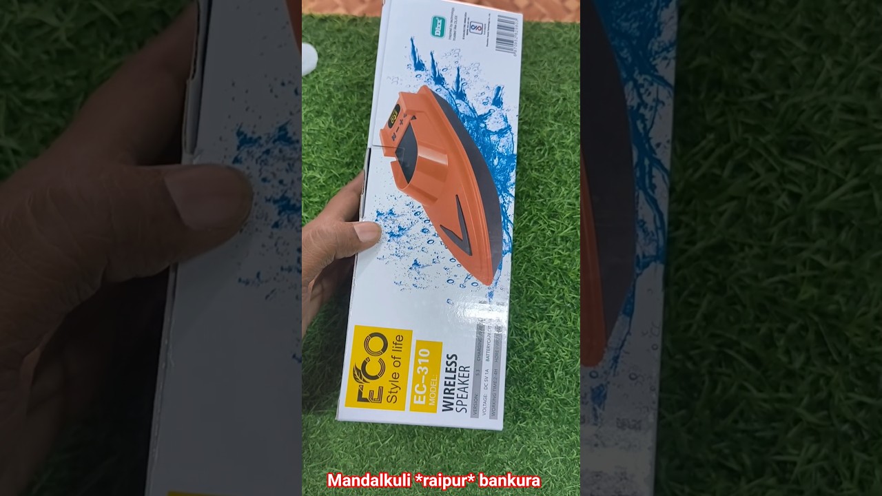 Unique bluetooth speaker unboxing 