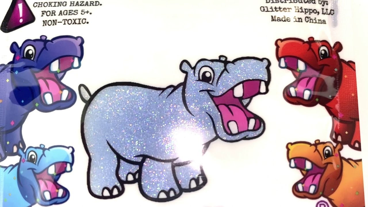 GlitterHippo.com UV Glitter - White to Sapphire Blue - Color Changing Glitter