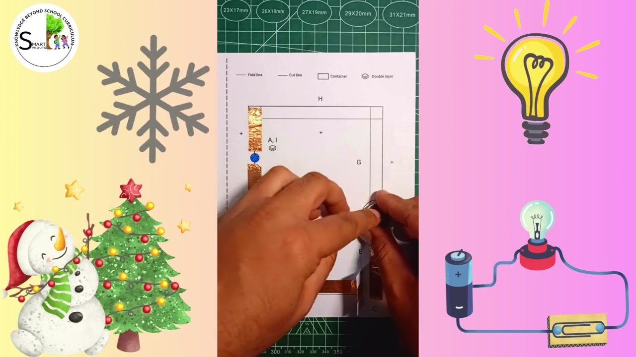 ⛄ Snowman Electricity Project | Fun Winter STEM Experiment! ❄️💡 | Smart Sprouts | V.13