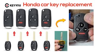 How to #fix broken OEM #honda #car key  Key Fob Shell Replacement | Accord Civic Pilot CRV Odyssey