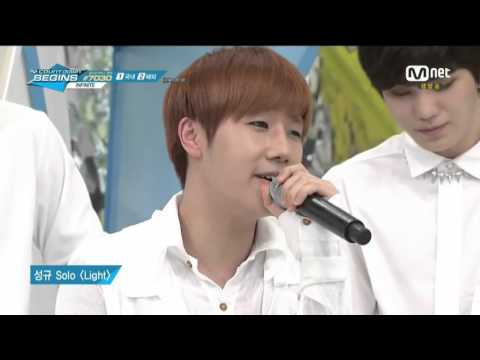 140522 인피니트 성규 Light 한소절 라이브