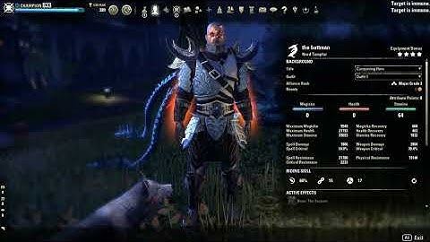 Eso - Stamplar pvp build wrathstone update