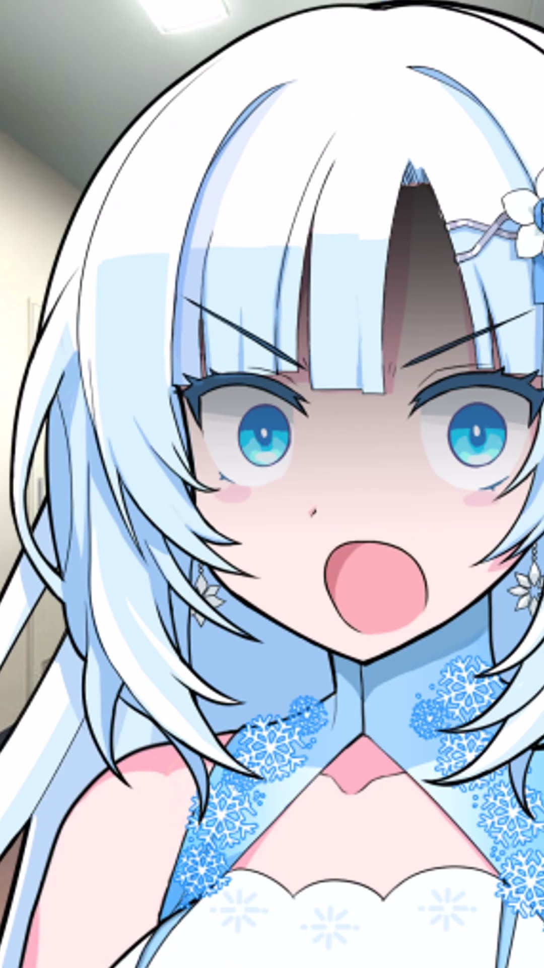 Yandere WhiteCUL] Yuki, a maid cafe girl, shouts her love outside
