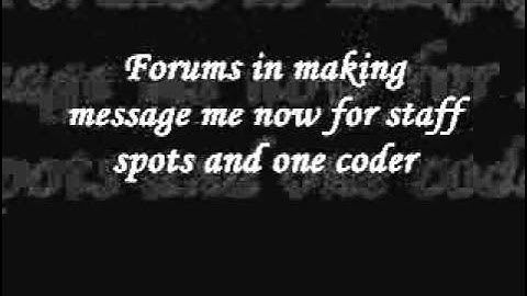 DivineXile New server looking for staff and CODER