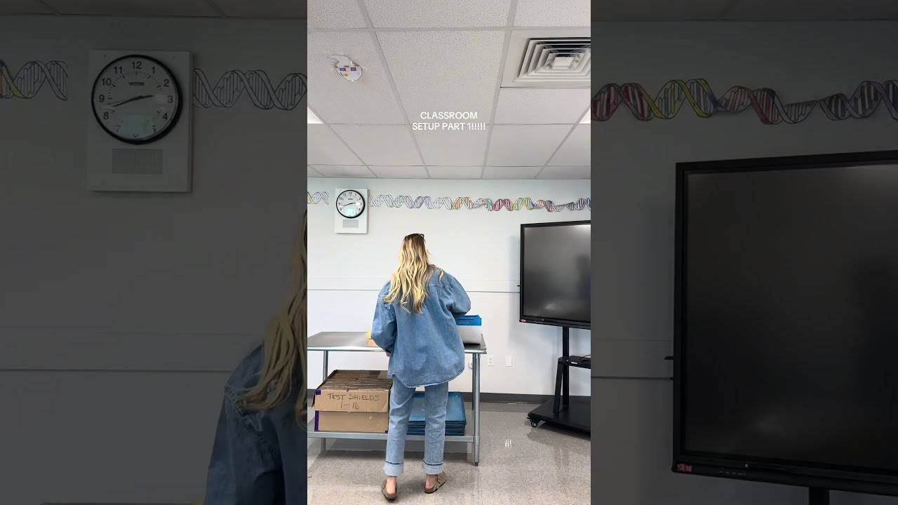 Part 1 Of Setting Up My Classroom 