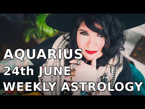 aquarius-weekly-astrology-horoscope-24th-june-2019