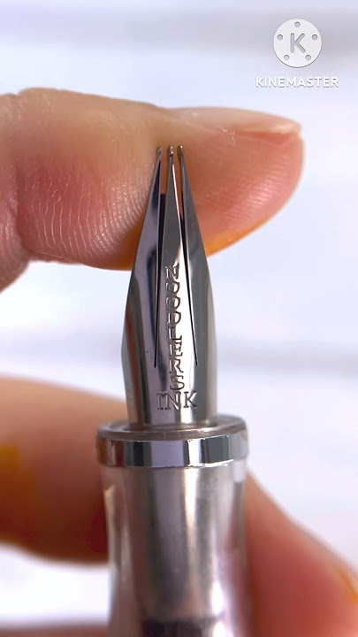 Noodler's Triple Tail Flex Fountain Pen How To Fill Ink #handwriting #calligraphy #penmanship