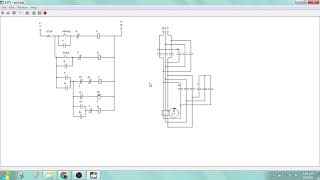 FORWARD REVERSE WYE DELTA CONNECTION USING EKTS SIMULATION
