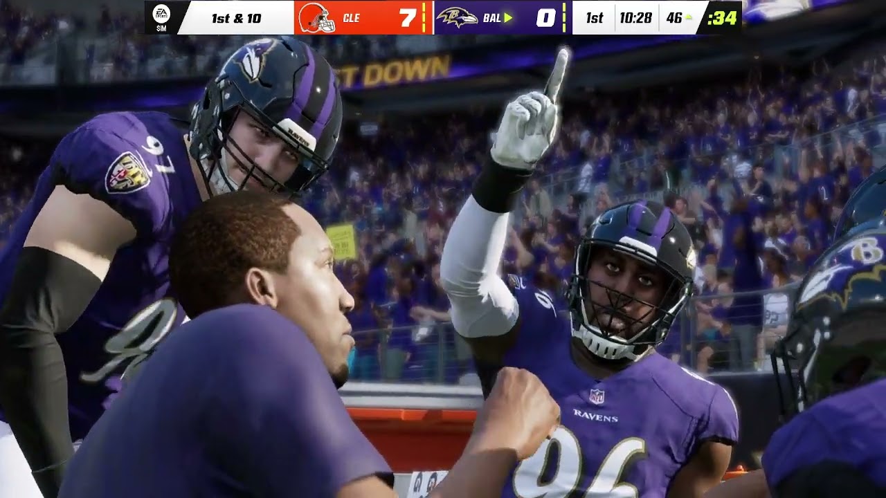 Madden 23 Sim – Week 18 – Saturday Football - Browns vs Ravens