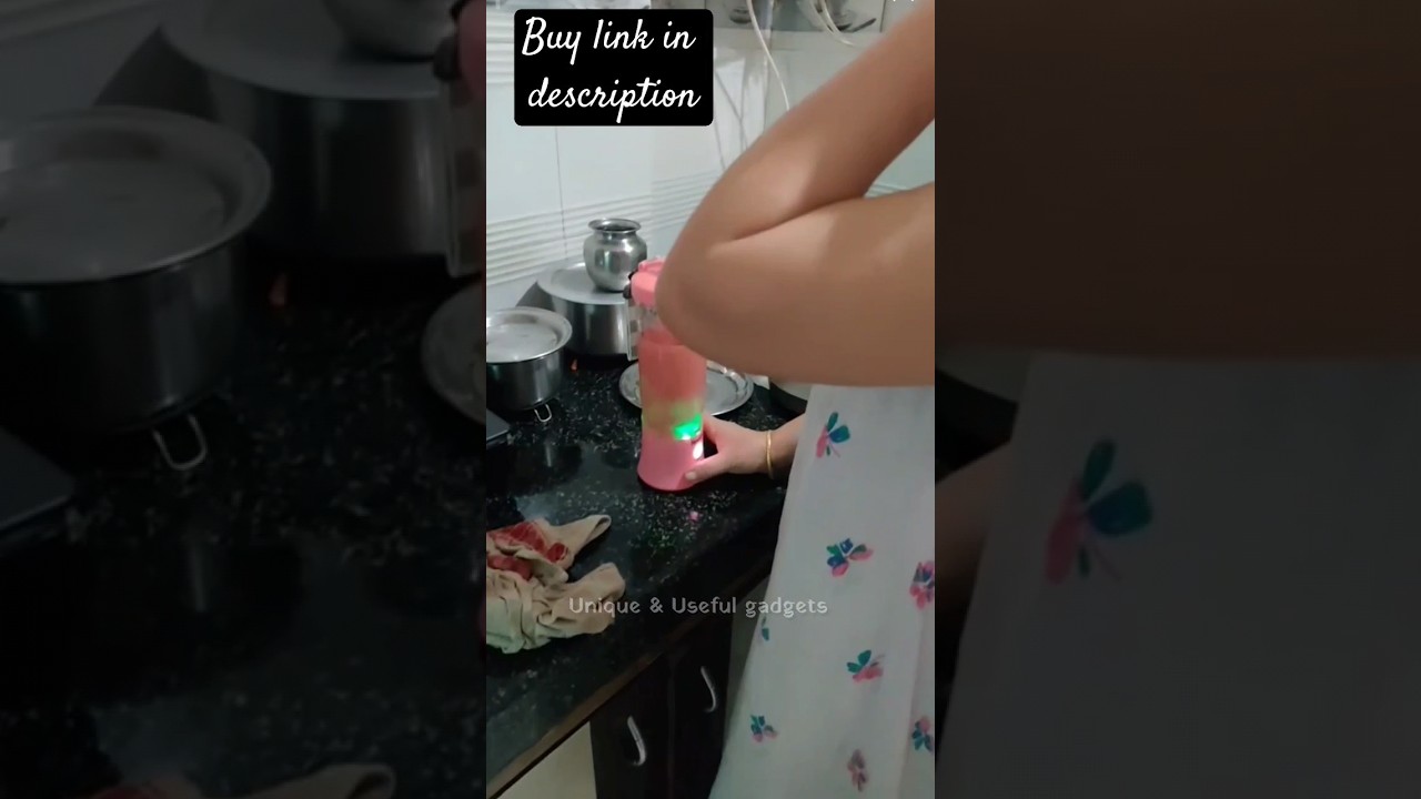 BlendLife Ultra Portable Blender For Juices, Shakes, Smoothies | Usb rechargable blender