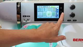 BERNINA 570 92 Embroidery Quick Help