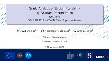 [COVID] Static Analysis of Endian Portability by Abstract Interpretation