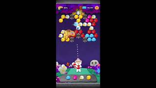 LINE バブル2　STAGE 1857　黄金コニー　アイテムあり　×1.5　Gold Cony　LINE BUBBLE 2