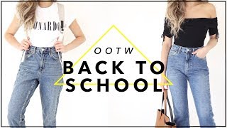 BACK to SCHOOL Outfits of the Week Fashion Lookbook 2017 | Miss Louie