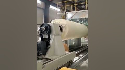 PU Spray foaming preinsulated pipe machine
