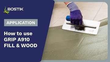 Bostik GRIP X910 FILL & WOOD - wood floor primer | Application | Bostik Construction