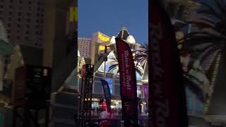 Las Vegas Strip Rock ‘n’ Roll Marathon Series 2023 | Las Vegas Boulevard Foot Race #shorts #vegas