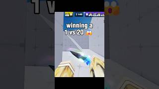 Famous Winning Knife 1 vs 20 🤩 #rivals #roblox Profile