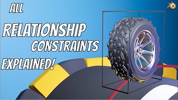 Blender 2.91 All Relationship Constraints Explained - Urdu/Hindi