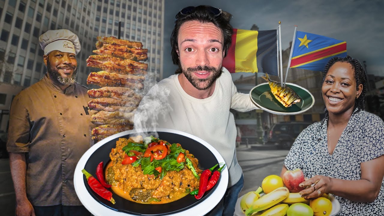 Je découvre le quartier africain de MATONGE à Bruxelles ! 🇧🇪